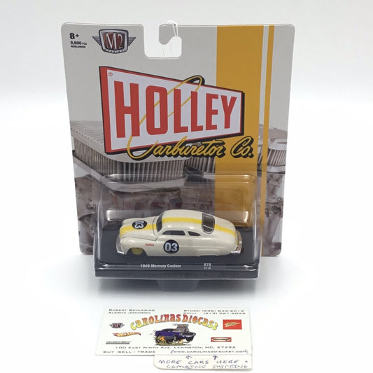 M2 Machines auto-drivers 1949 Mercury Custom Holley R78 189i