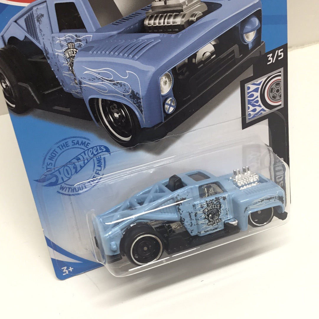 2021 hot wheels M case #120 Erikenstein Rod blue QQ3
