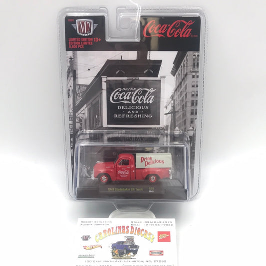 M2 Machines Coca Cola 1949 Studebaker 2R Truck A16 205C