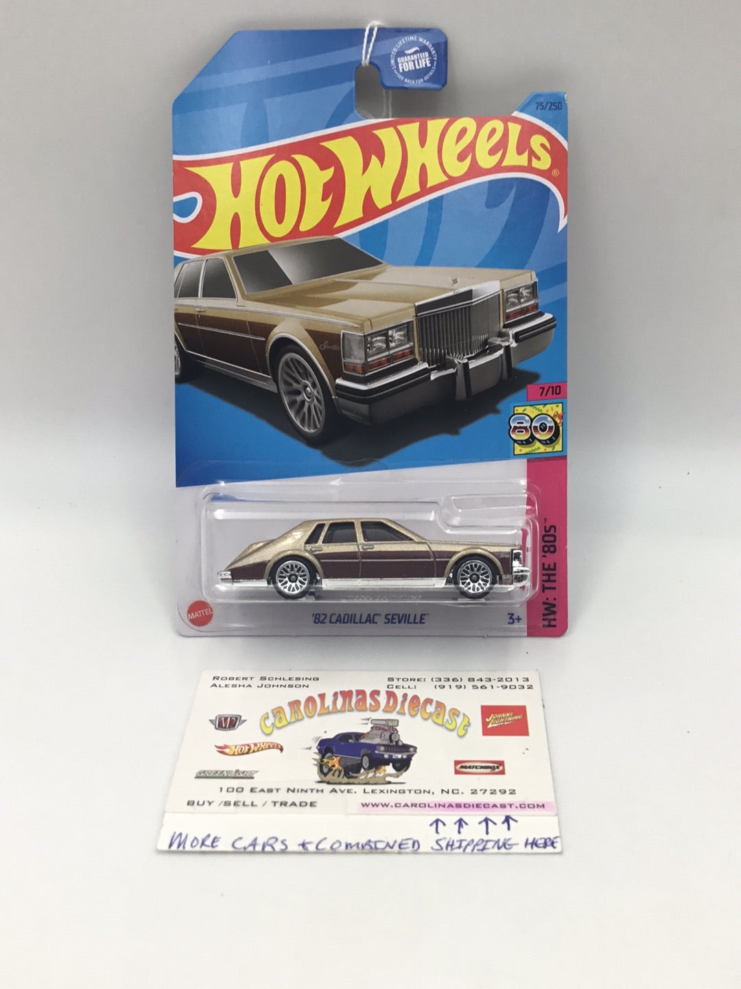 2023 hot wheels D case #75 82 Cadillac Seville DD6