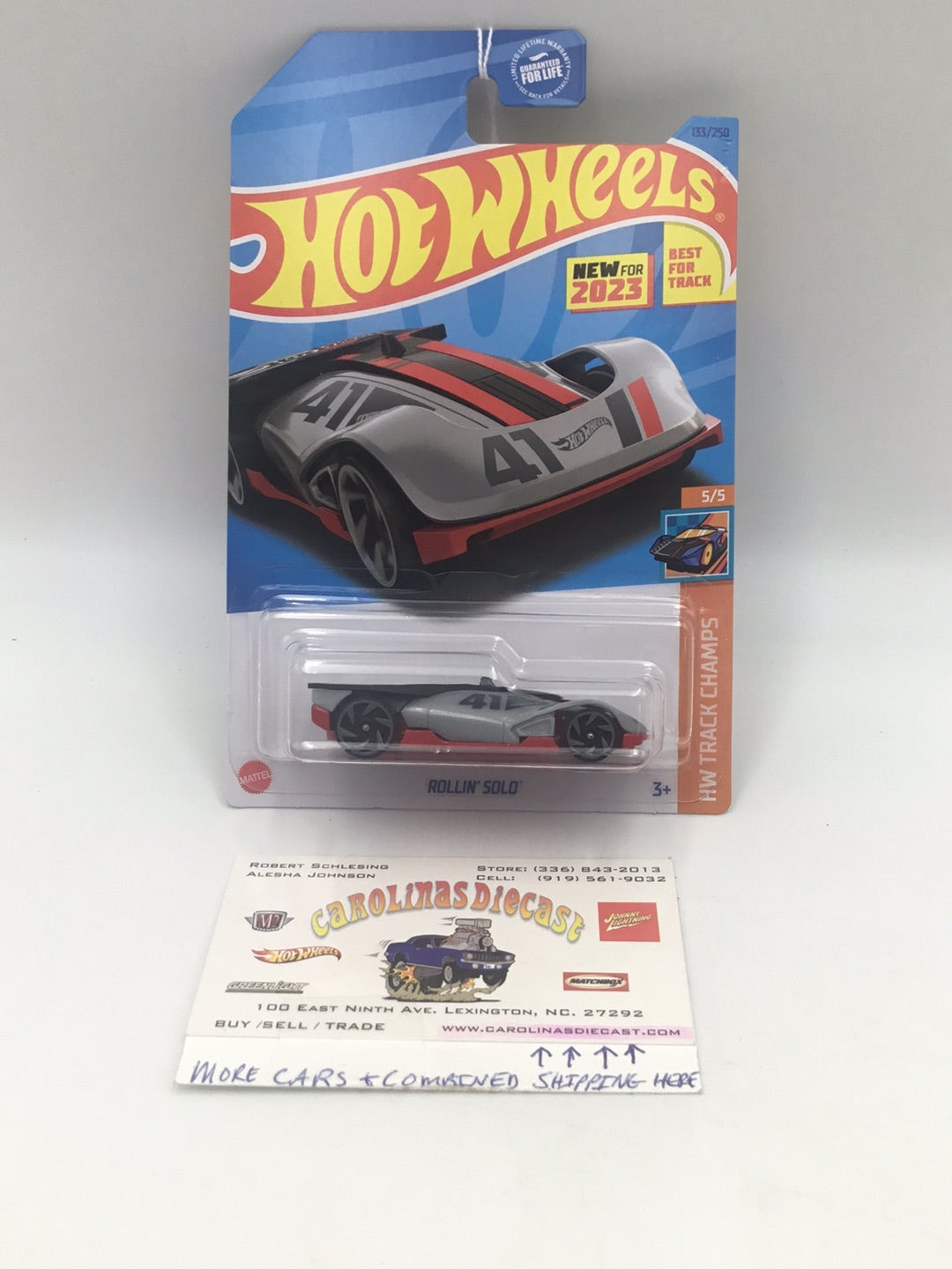 2023 hot wheels E case #133 Rollin Solo II4