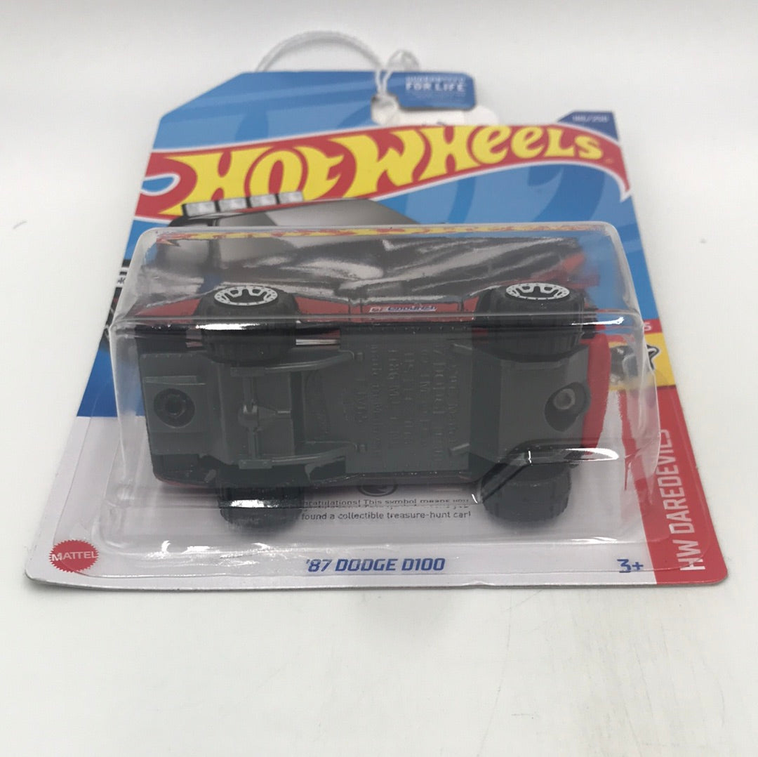 2022 hot wheels K case treasure hunt #186 87 Dodge D100 274H