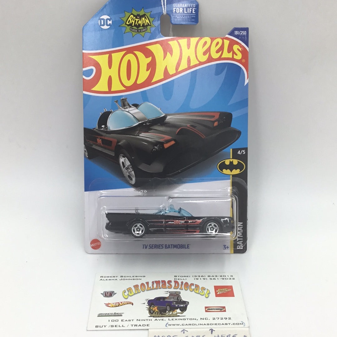 2022 hot wheels g case #131 TV Series Batmobile 119B