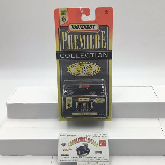 Matchbox Premiere series 3 57 T-Bird Black 162D