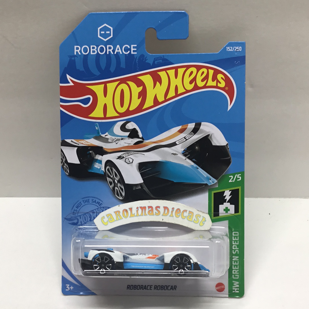 2021 hot wheels H case #152 Roborace Robocar RR6