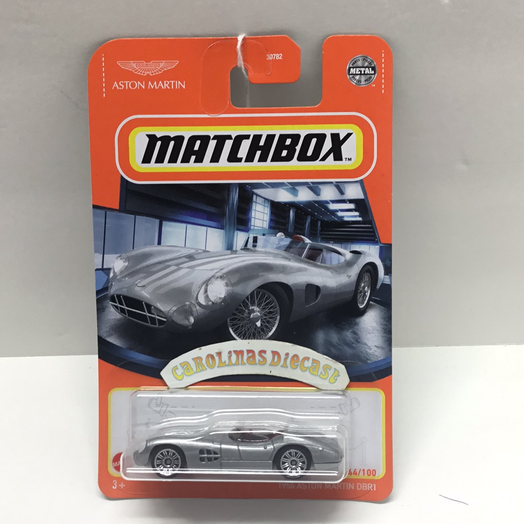 2021 matchbox T case #44 1956 Aston Martin DBR1 UU7