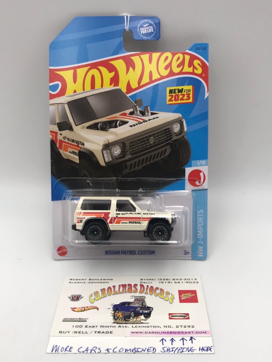 2023 hot wheels A B case #20 Nissan Patrol Custom 79G