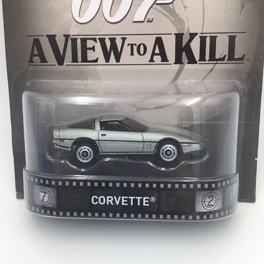 2016 hot wheels retro entertainment 007 A View To A Kill Corvette A9