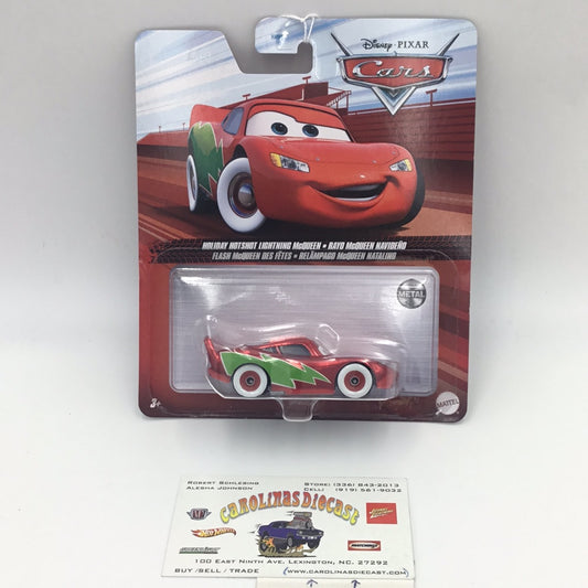 2022 Disney Pixar Cars Metal series holiday hotshot lightning McQueen new 139E
