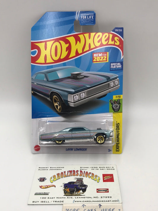 2022 hot wheels L M  case #128 Layin Lowrider 10C