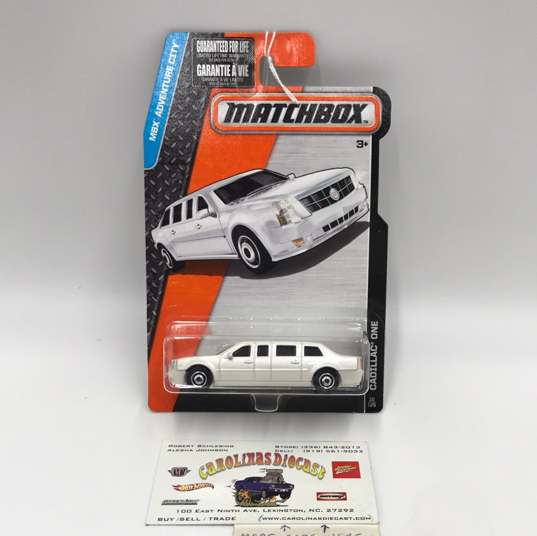 matchbox mbx adventure city #10 Cadillac one white DD5