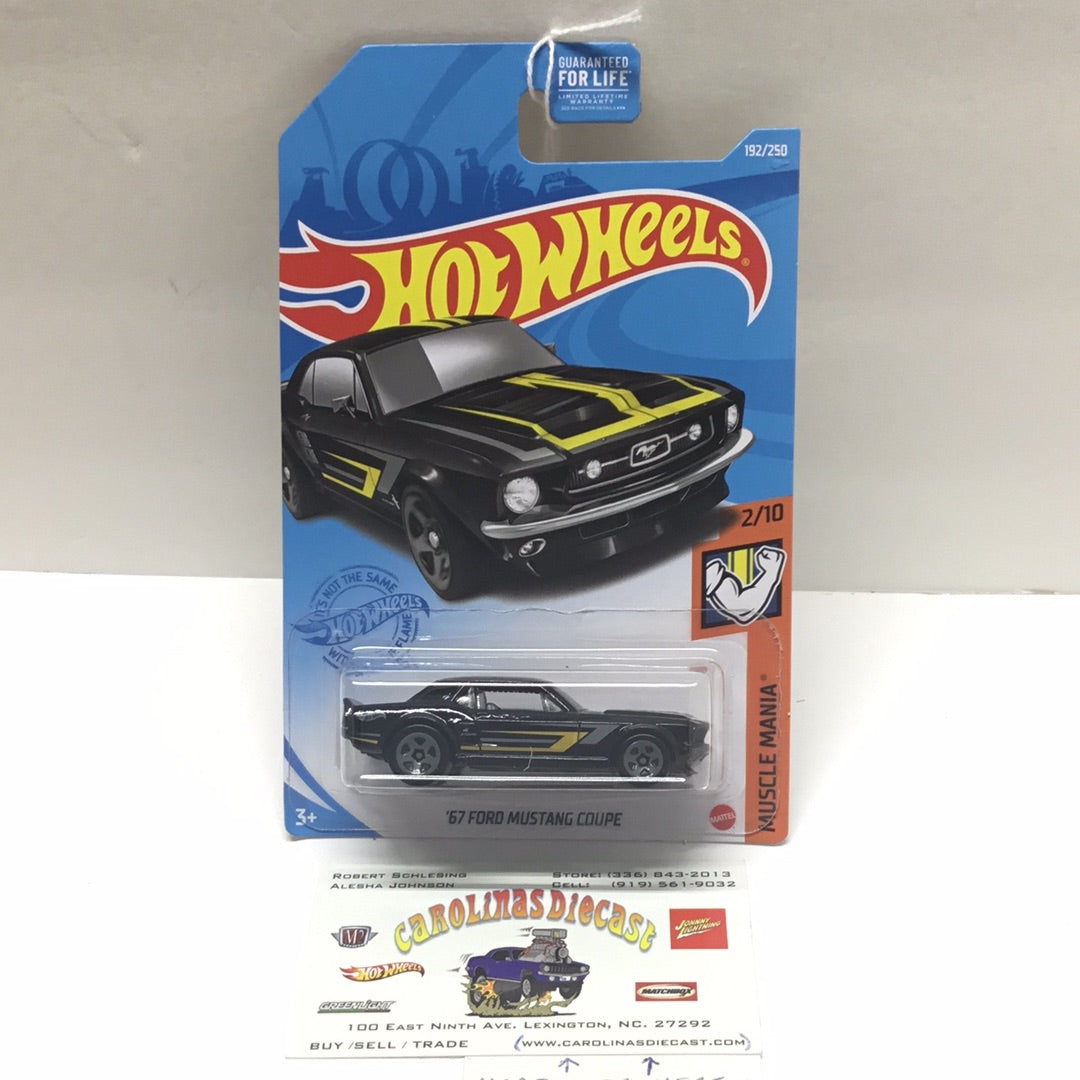 2021 hot wheels Q case #192 67 Ford Mustang Coupe 25H