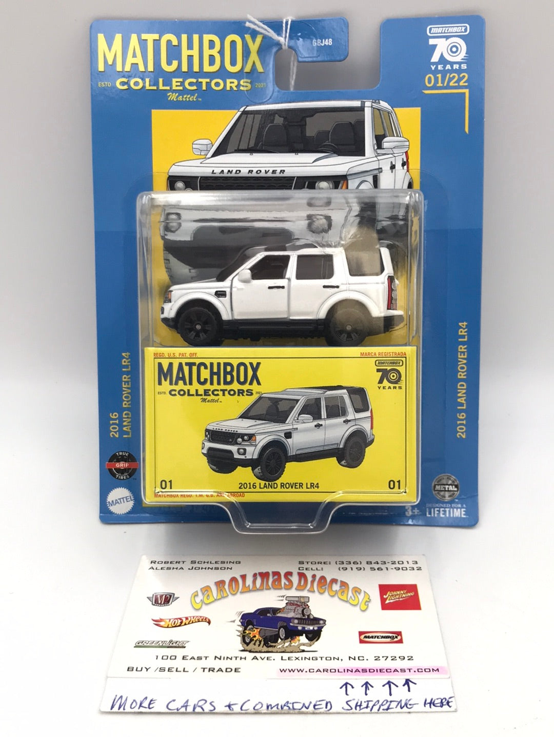 2023 matchbox Collectors #1 2016 Land Rover LR4 1/22