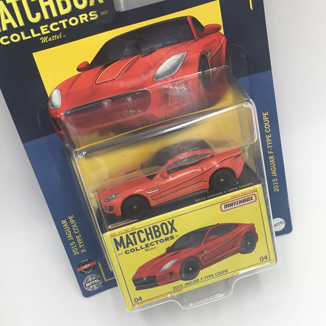 2022 matchbox Collectors #4 2015 Jaguar F-Type Coupe 170D