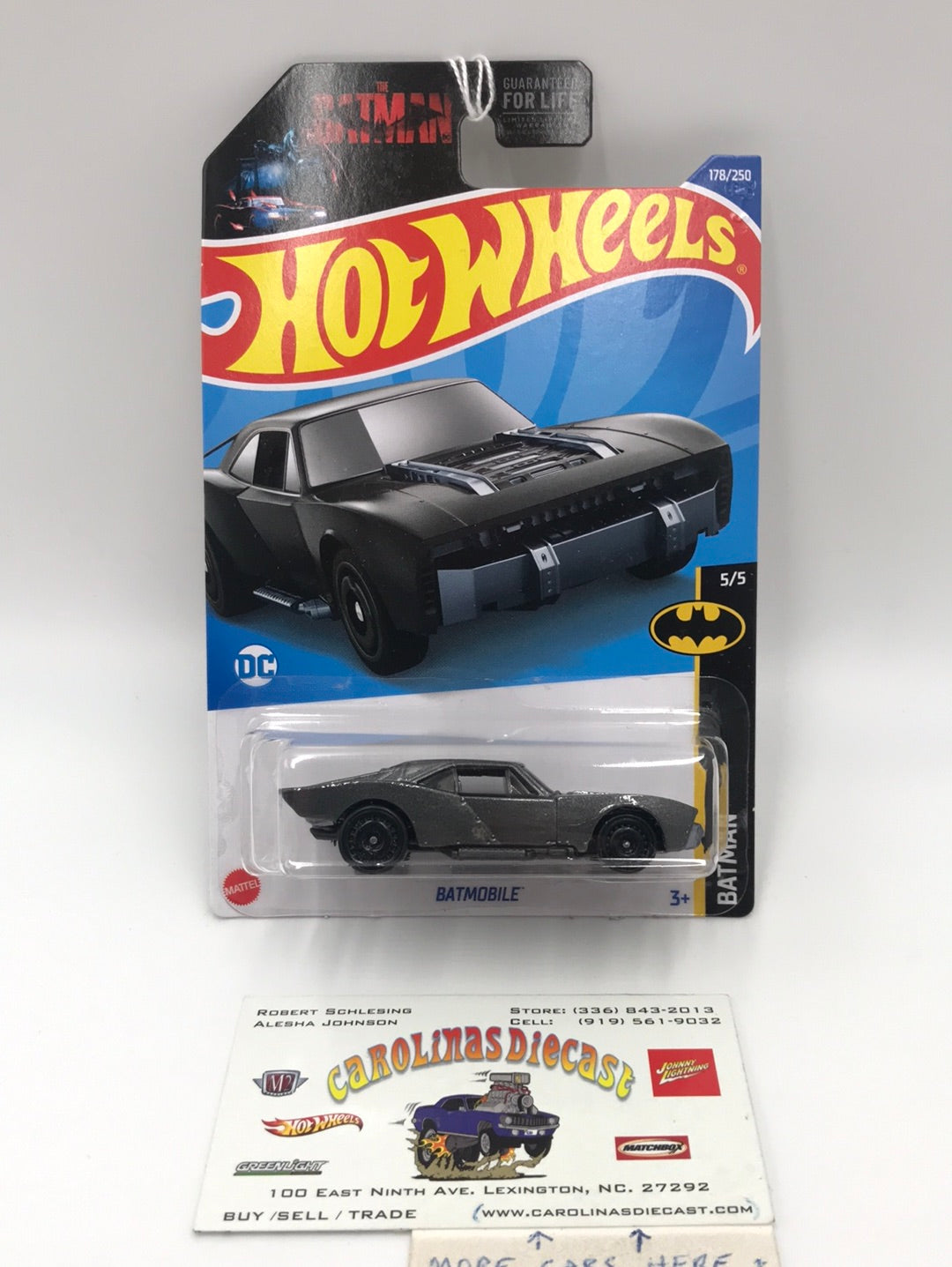 2022 hot wheels L M  case #178 Batmobile W6