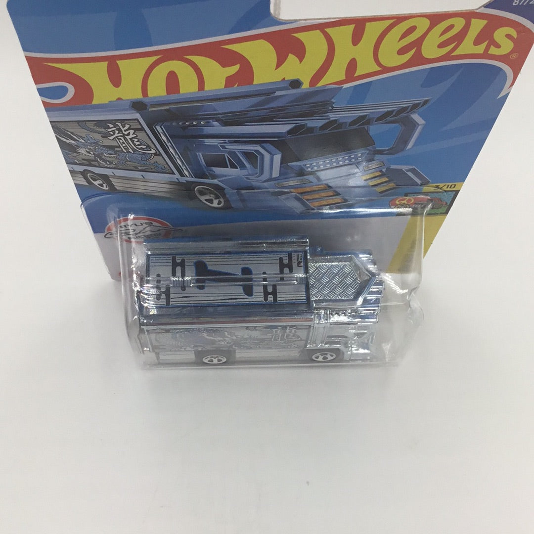 2022 hot wheels #87 Raijin Express GG2