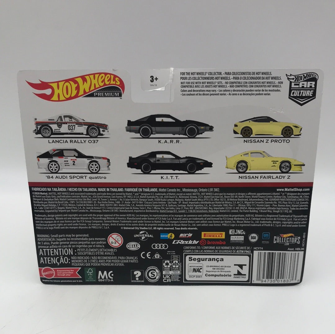 Hot wheels car culture team 2 pack target exclusive K.I.T.T. & K.A.R.R. Knight Rider 283A