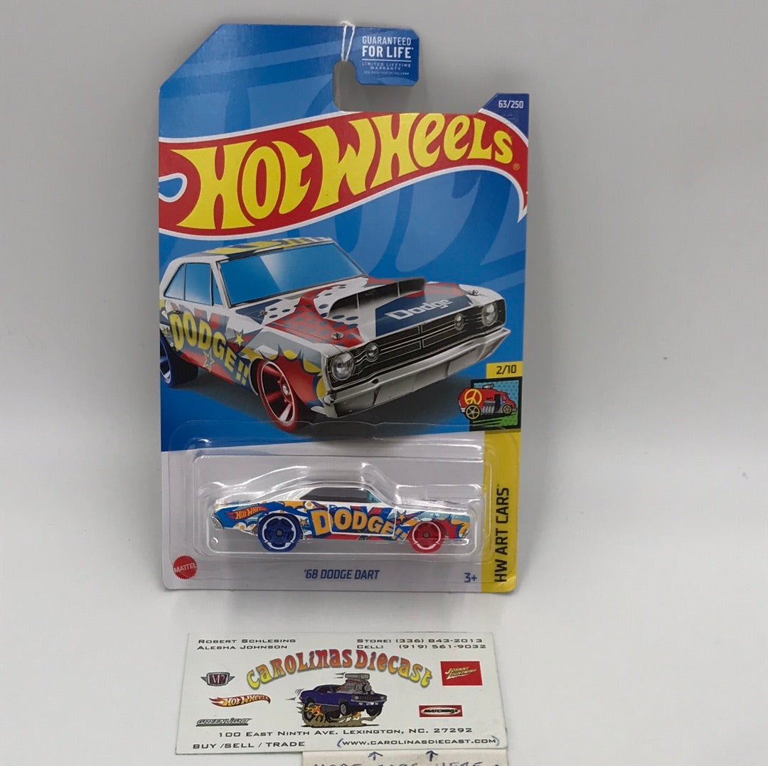 2022 hot wheels #63 68 Dodge Dart R1