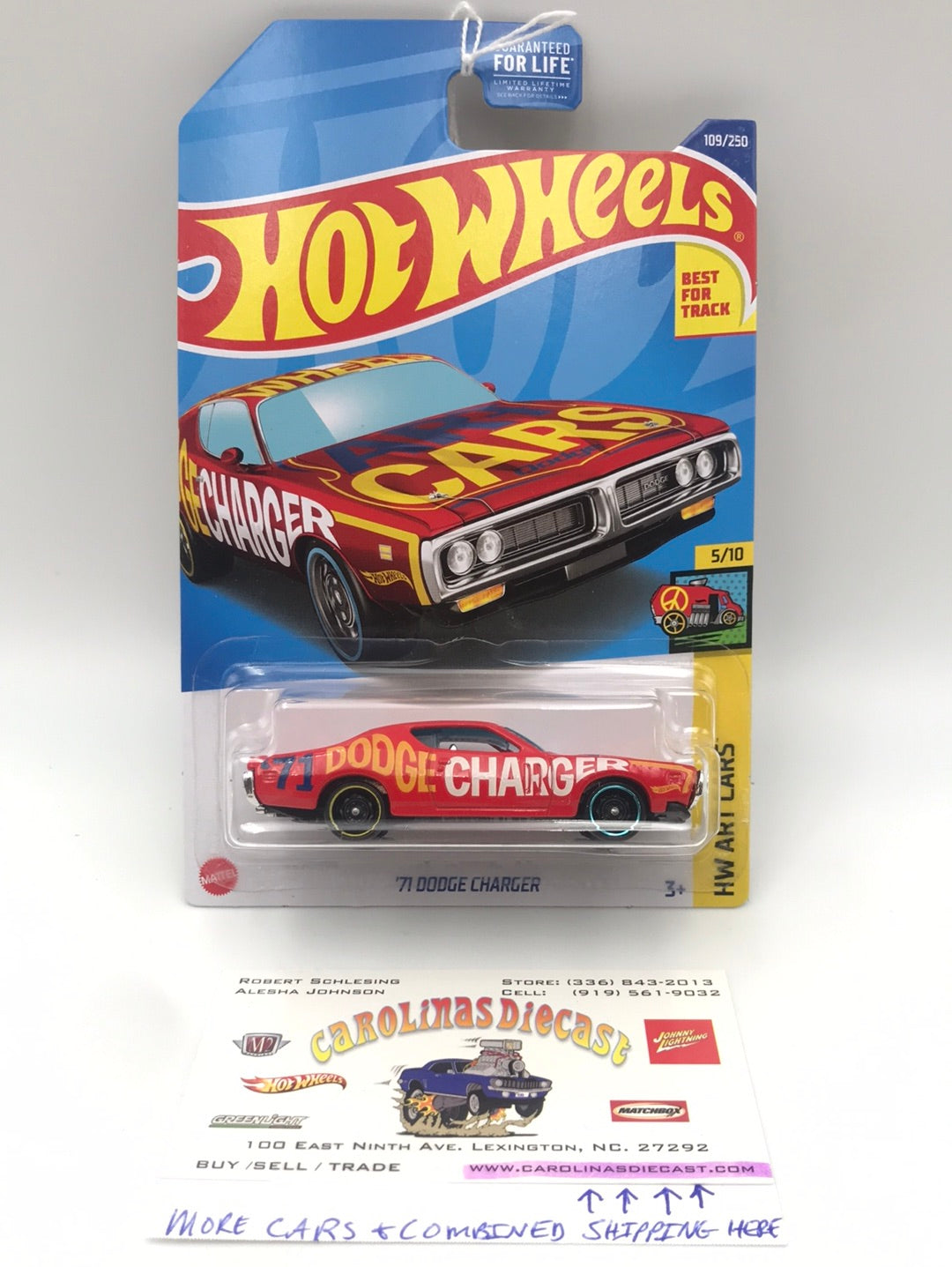 2022 hot wheels N case #109 71 Dodge Charger Z4
