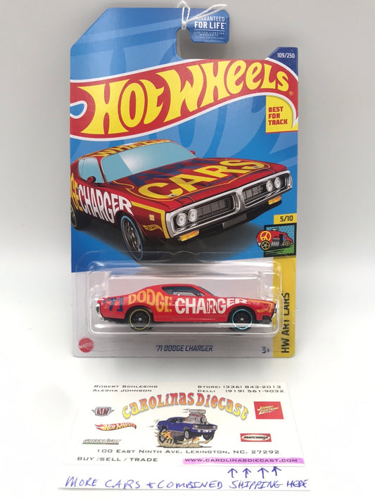 2022 hot wheels N case #109 71 Dodge Charger 51E