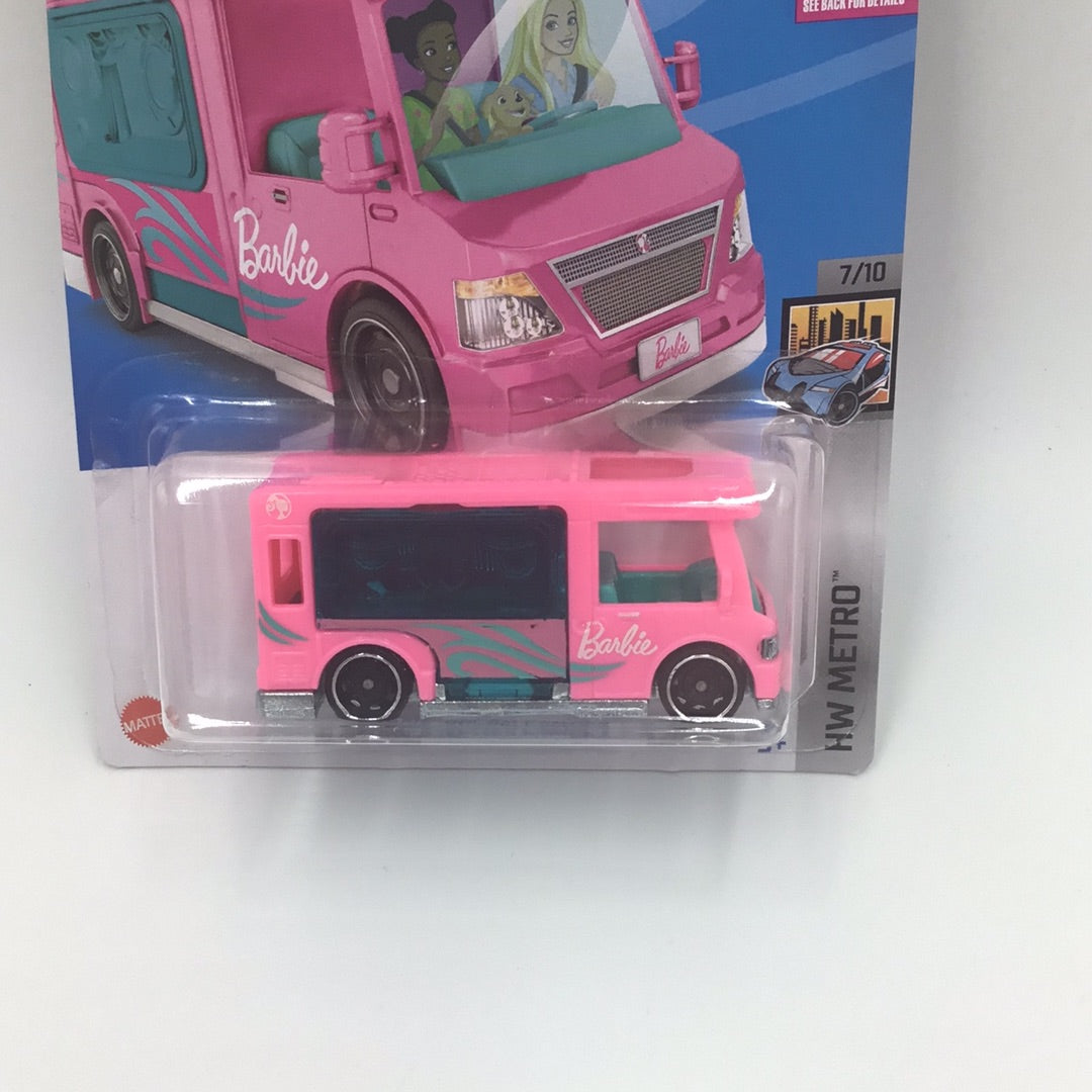 2022 hot wheels #56 Barbie Dream Camper CC5