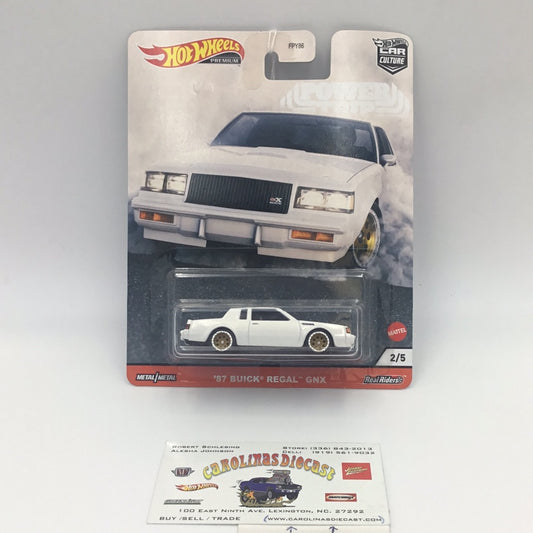 Hot wheels car culture Power Trip 2/5 87 Buick Regal GNX 2/5 246D