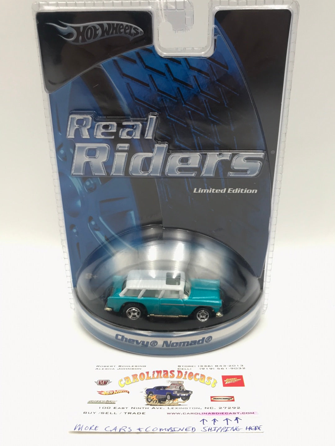 Hot wheels real riders Chevy Nomad limited edition
