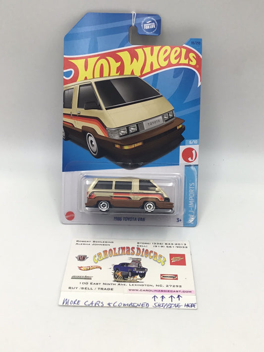 2023 hot wheels D case #95 1986 Toyota Van 93E