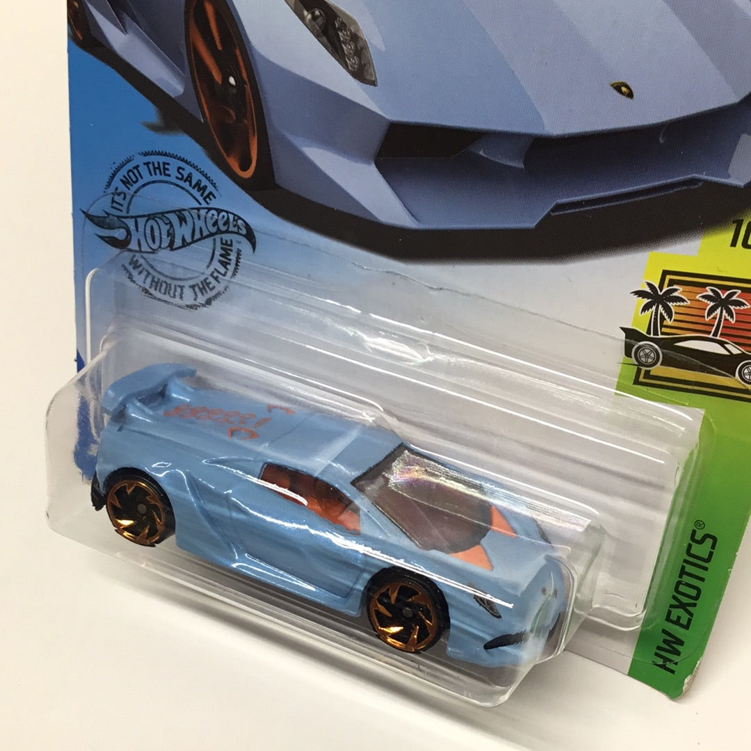 2020 hot wheels #164 Lamborghini Sesto Elemento EE8