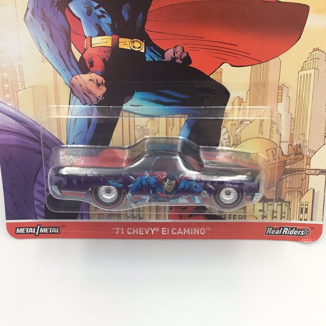 Hot wheels pop culture DC comics 71 Chevy El Camino Superman 271E