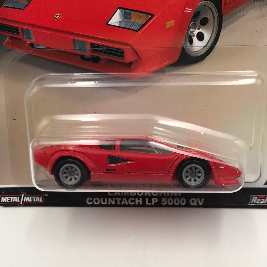 2022 Hot wheels car culture Jay Lenos Garage Lamborghini Countach LP 5000 QV