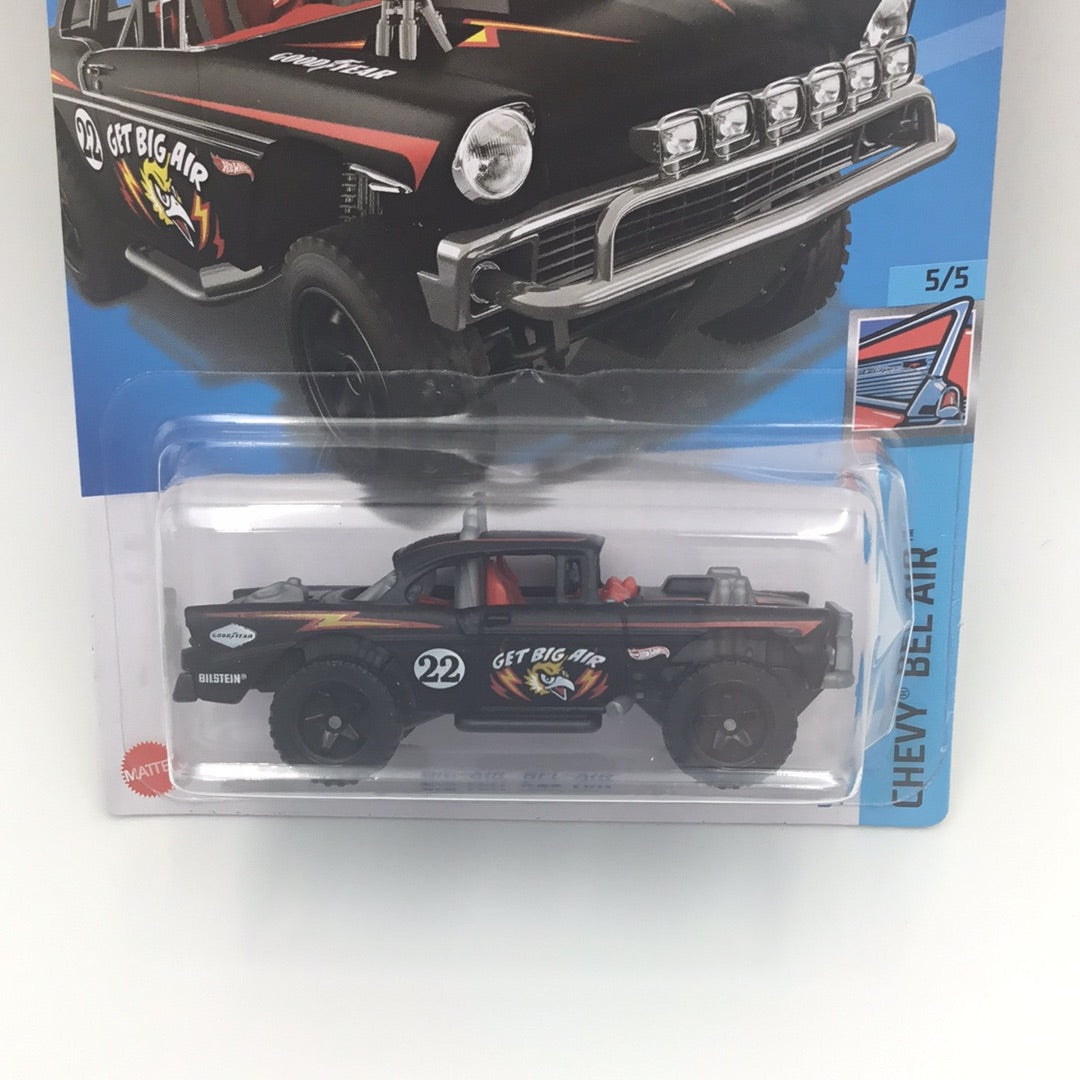 2022 hot wheels #112 Big air Bel-air black 9D